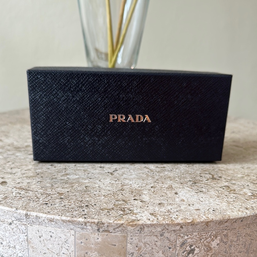 Prada Black Glasses Empty Box Case